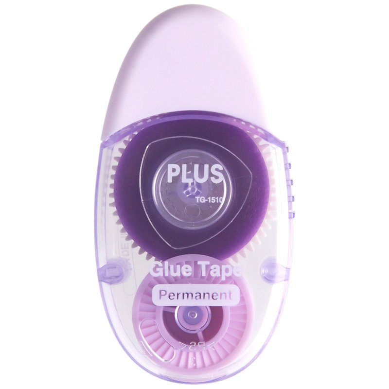 PLUS JAPAN mini correctieroller glas, 6mm x 12m, 30 stuks pastelkleuren